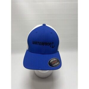 Waterfront Size L/XL Hat Blue/White